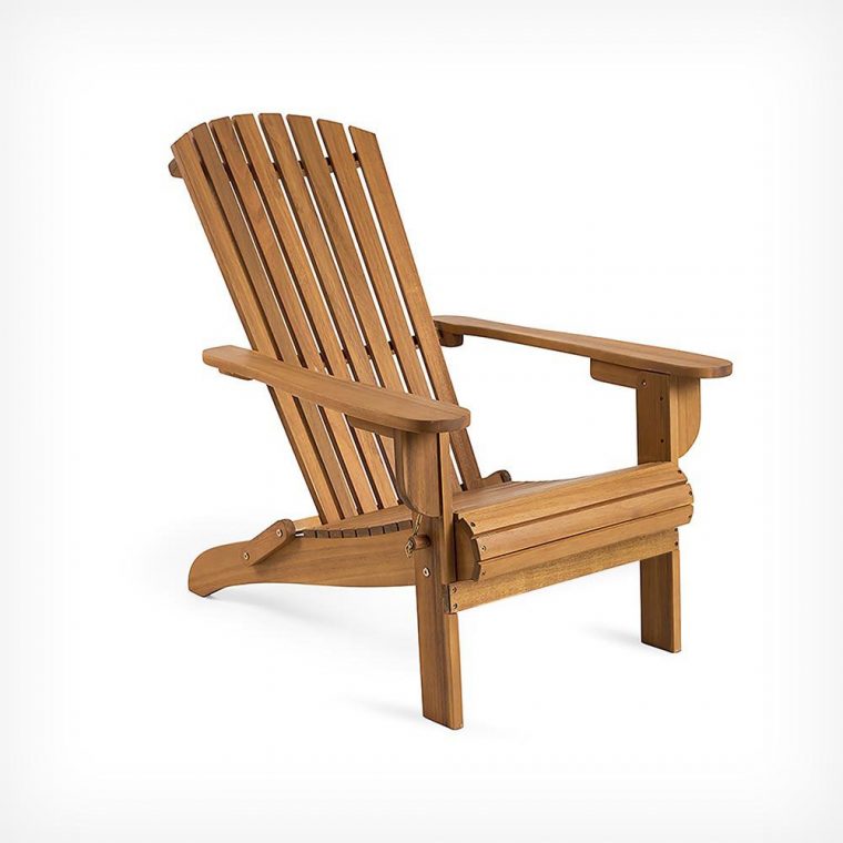 Folding Adirondack Chair | Folding Garden Chairs, Wooden … serapportantà Fauteuil Adirondack Occasion