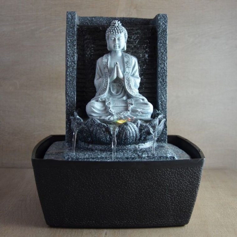 Fontaine Bouddha En Méditation Nirvana – Taille : Taille … tout Fontaine Bouddha