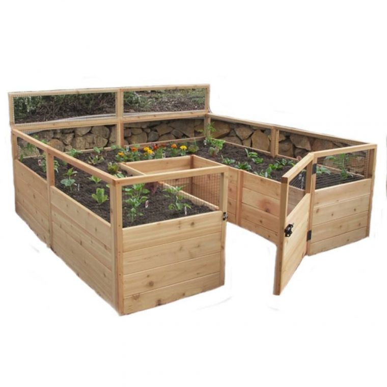 Great For Growing Larger Plots Of Veggies And Flowers. The … concernant Bac À Jardiner