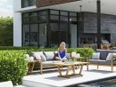 Idée Jardin Et Terrasse : Créer Un Salon De Jardin Convivial avec Salon De Jardin Design Blanc