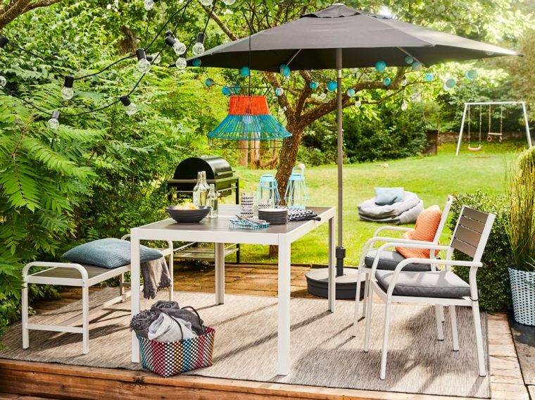 Inspiration Für Draußen | Ikea Patio, Diy Garden Furniture … tout Table De Jardin Ikea
