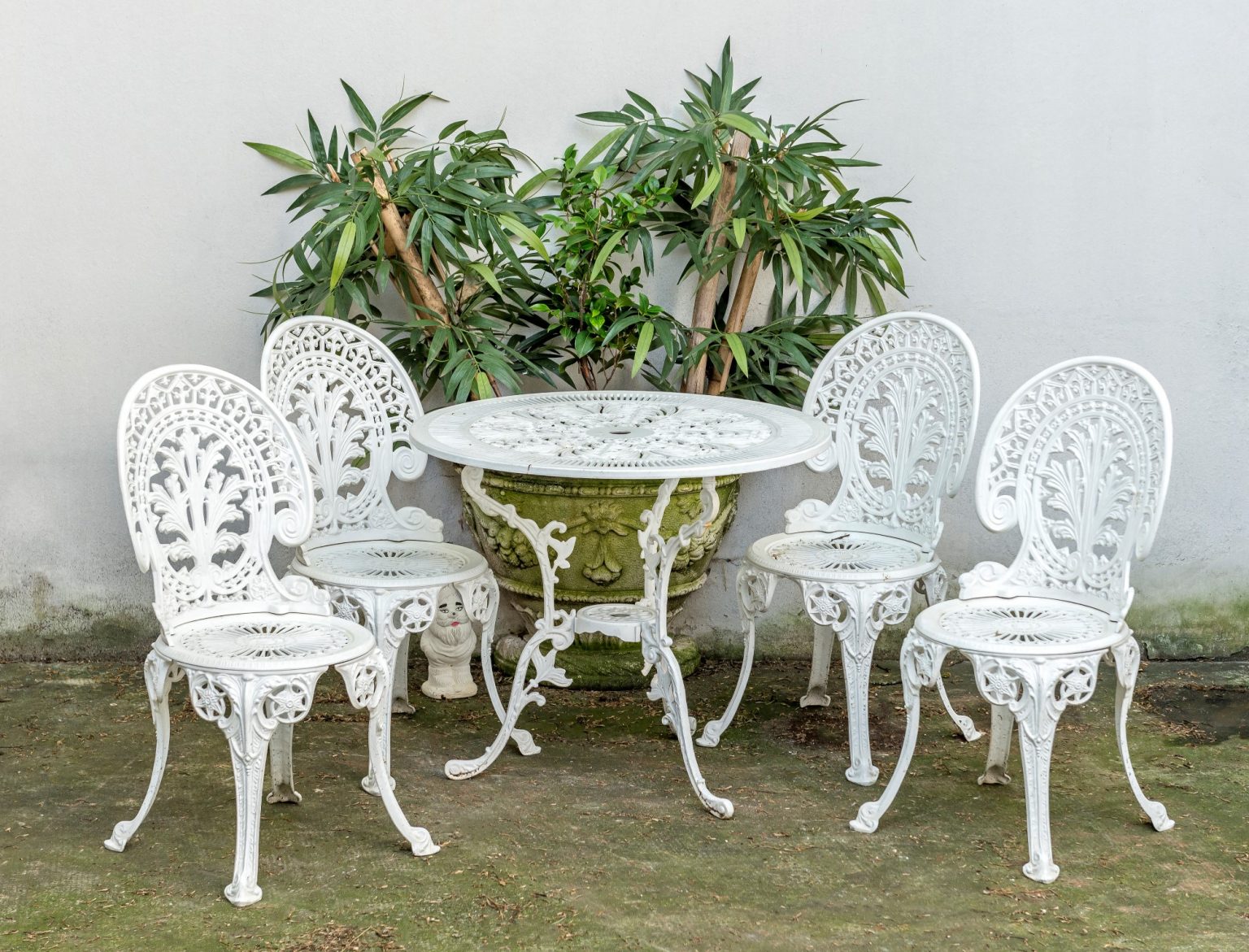 Mobilier De Jardin En Fonte
