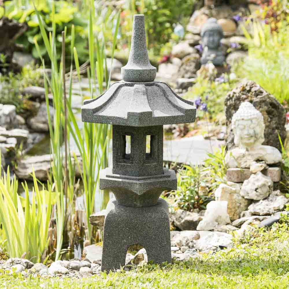 Lanterne Japonaise Jardin Zen Eclairage Jardin Lanterne ... tout Lanterne Japonaise De Jardin Pas Cher