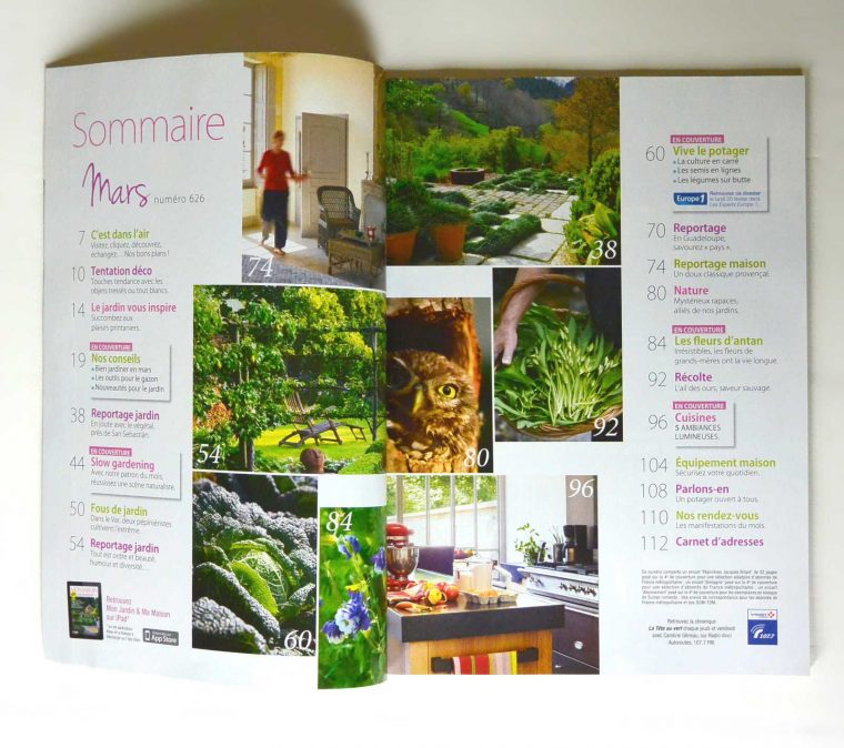 Magazine «Mon Jardin, Ma Maison» N°626 Mars 2012 – Mon Petit … destiné Abonnement Mon Jardin Ma Maison