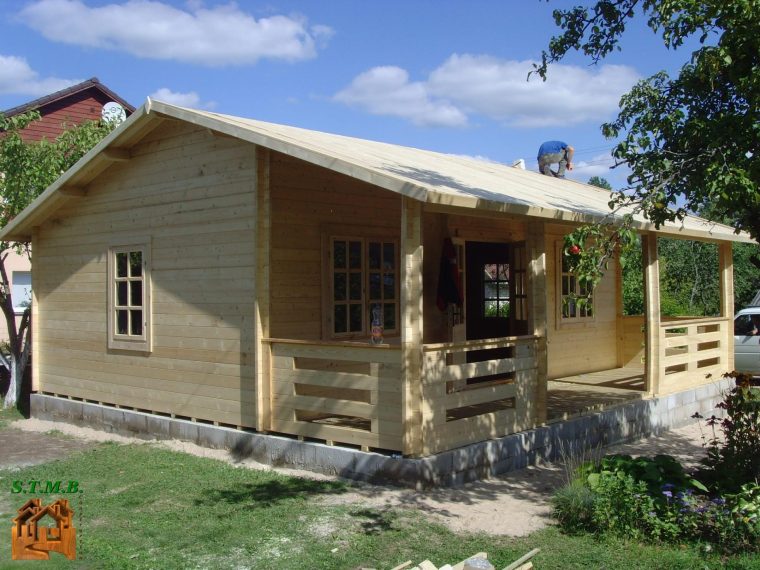 Maison En Bois En Kit Habitable – Le Meilleur Des Maisons … intérieur Chalet En Kit Bois