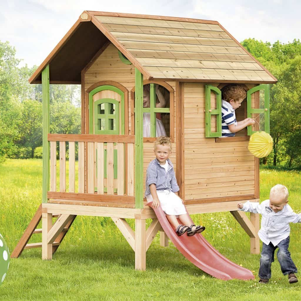 Maison En Bois En Kit Pour Enfant - Le Meilleur Des Maisons ... intérieur Maisonnette De Jardin Enfant