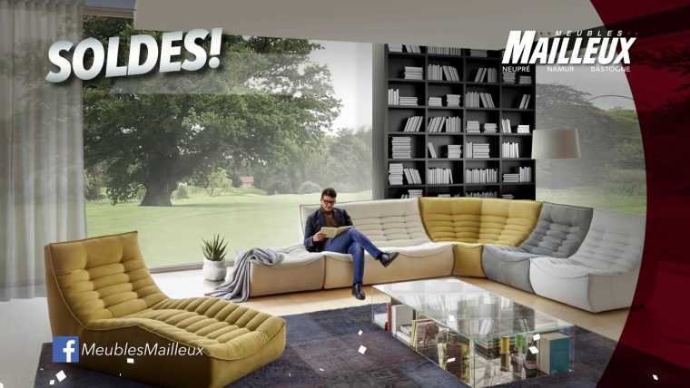 Meubles Mailleux – Soldes Monstres 2019 – Salon Canapé Fauteuils Relax pour Destockage Salon