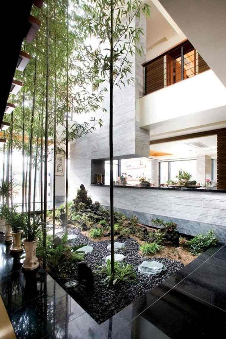 Mini-Jardin-Interieur-Style-Japonais-Deco-Minimaliste ... concernant Mini Jardin Interieur