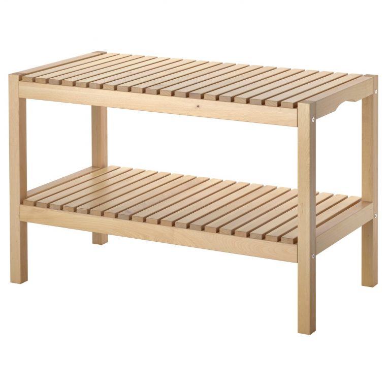 Molger Bench – Birch tout Banc Ikea