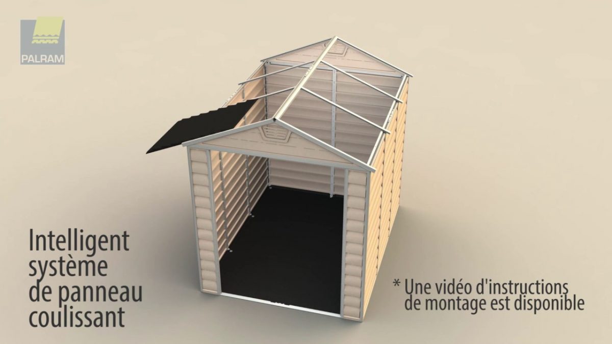 Oogarden - Abri De Jardin Skylight Palram pour Oogarden Abri De Jardin