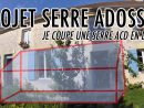 Projet Serre Adossée : On Coupe La Serre Acd En Deux! (+ News &amp; Projets) encequiconcerne Serre De Jardin Adossee Un Mur
