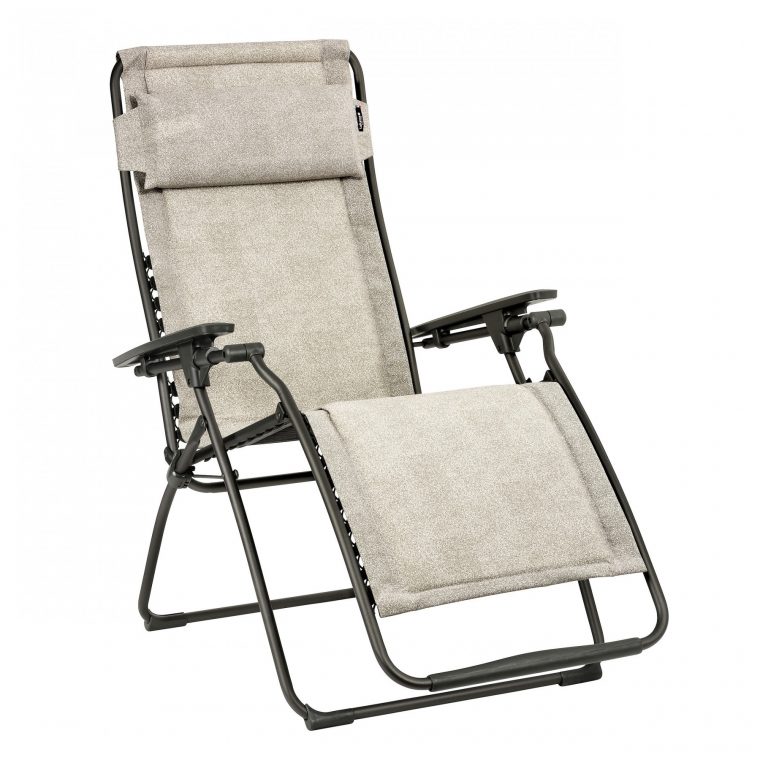 Relaxation Chair Futura Polycotton Chanvre | Lafuma Mobilier tout Relax Lafuma
