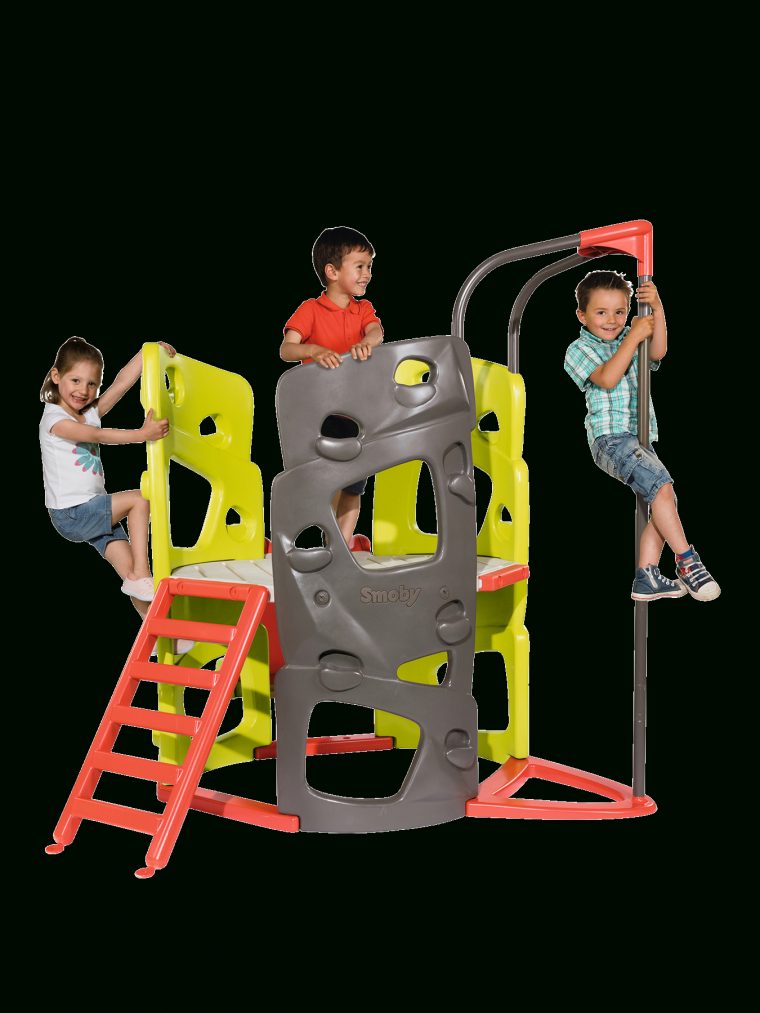 Smoby Climbing Tower In One Colour | Climbing, Tower, Frames … à Toboggan Smoby
