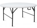 Table Pliante Ronde 180 Cm Portable - Achat / Vente Table De ... intérieur Table Ronde Jardin Pas Cher