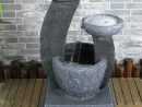 Une Jolie Fontaine Solaire Pour Jardin Zen En Extérieur ... intérieur Fontaine De Jardin Solaire