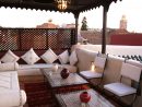 Une Terrasse À La Marocaine | Décoration Orientale, Maison ... tout Salon De Jardin Marocain