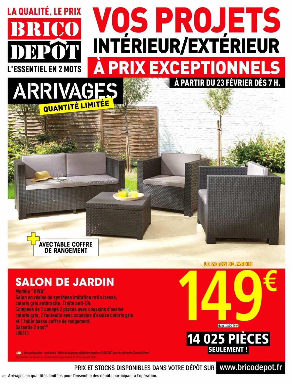 Unique Promo Salon De Jardin Brico Depot | Salon De Jardin ... à Salon De Jardin Resine Brico Depot