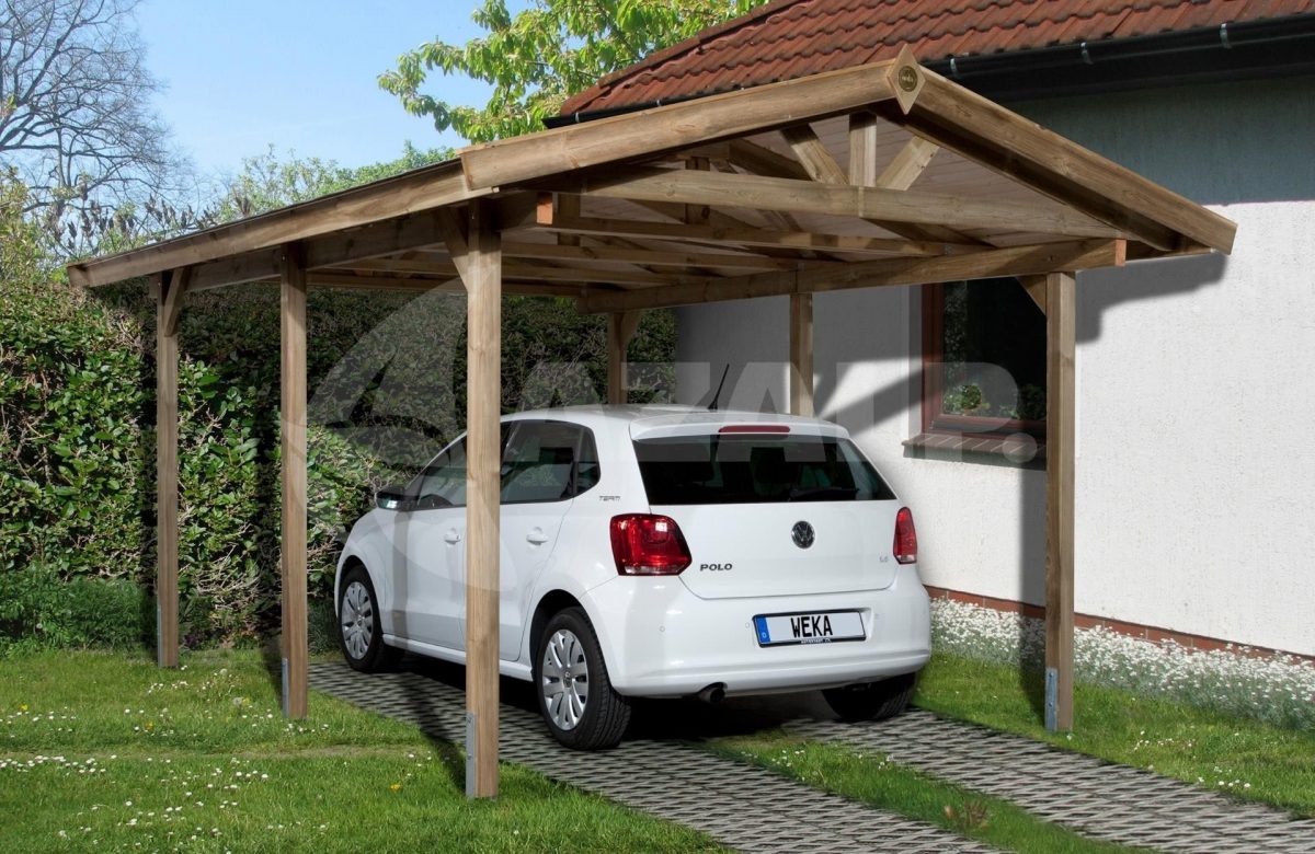 Weka Carport 611 pour Weka Carport