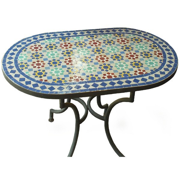 table de jardin au maroc