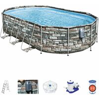 notice de montage piscine bestway power steel ovale