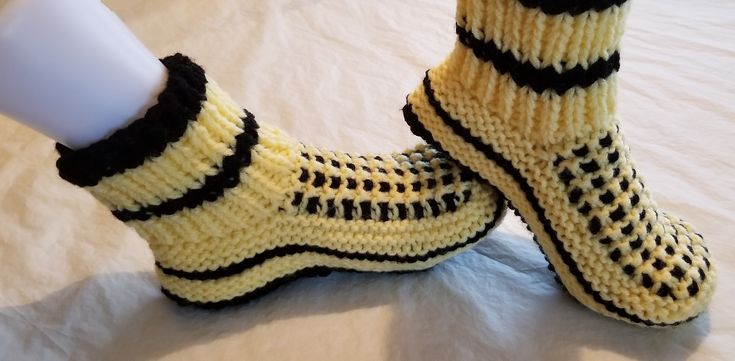 tricot chaussons adultes explications phildar
