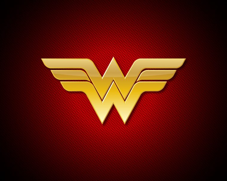 le logo de wonder woman