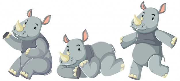 rhinoceros dessin animé