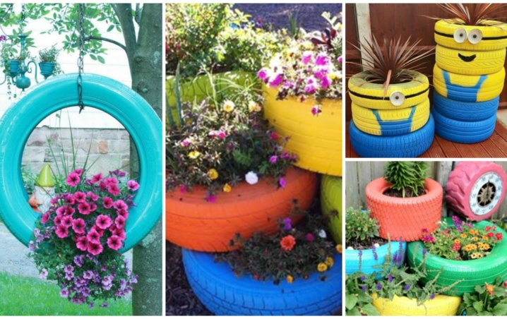 10 Ideas Para Reciclar Llantas Viejas Y Darle Un Segundo … serapportantà Reciclar Palets Para Jardin
