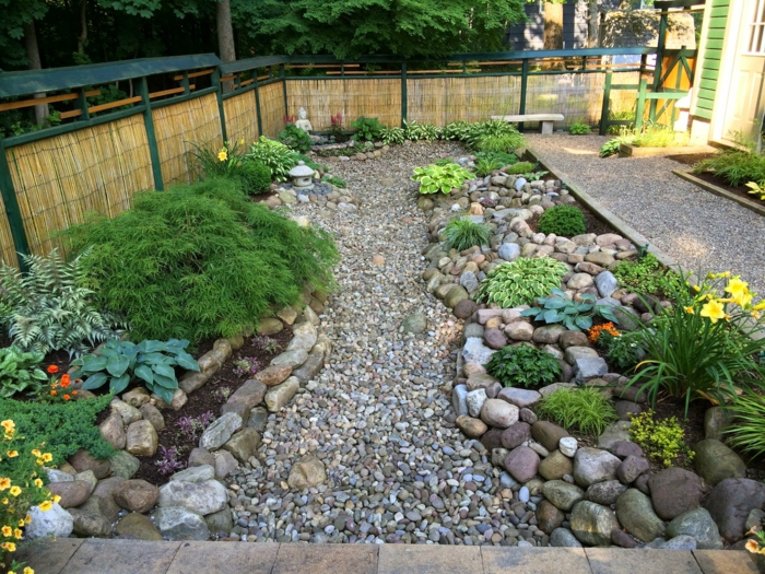 1001 + Ideas Sobre Cómo Decorar Un Jardín Pequeño à Jardines Decorados Con Piedra