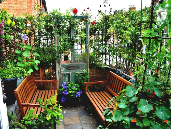 1001 + Ideas Sobre Cómo Decorar Un Jardín Pequeño … pour Jardines Rusticos Pequeños