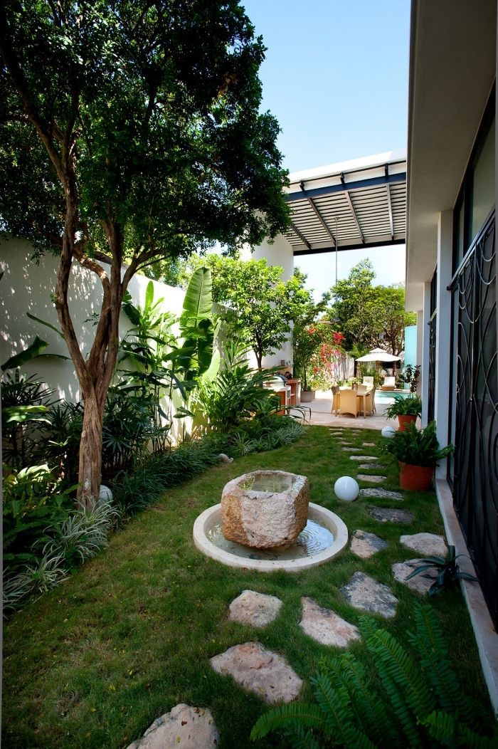 1001 + Idées Pour Un Aménagement De Petit Jardin Parfait … destiné Comment Aménager Un Petit Jardin Rectangulaire