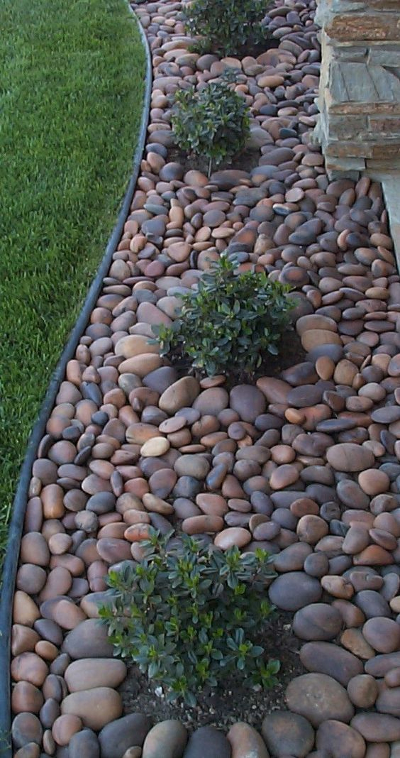 20+ Hermosas Ideas Para Decorar Tu Jardín Con Piedras à Jardines Rusticos Con Piedras