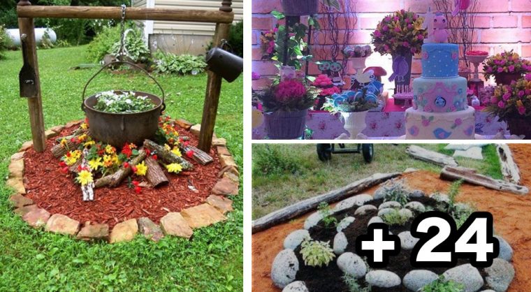 28 Ideas Para Conseguir Que Tu Jardín Sea El Más Bonito Y … pour Como Decorar Jardines Con Poco Dinero