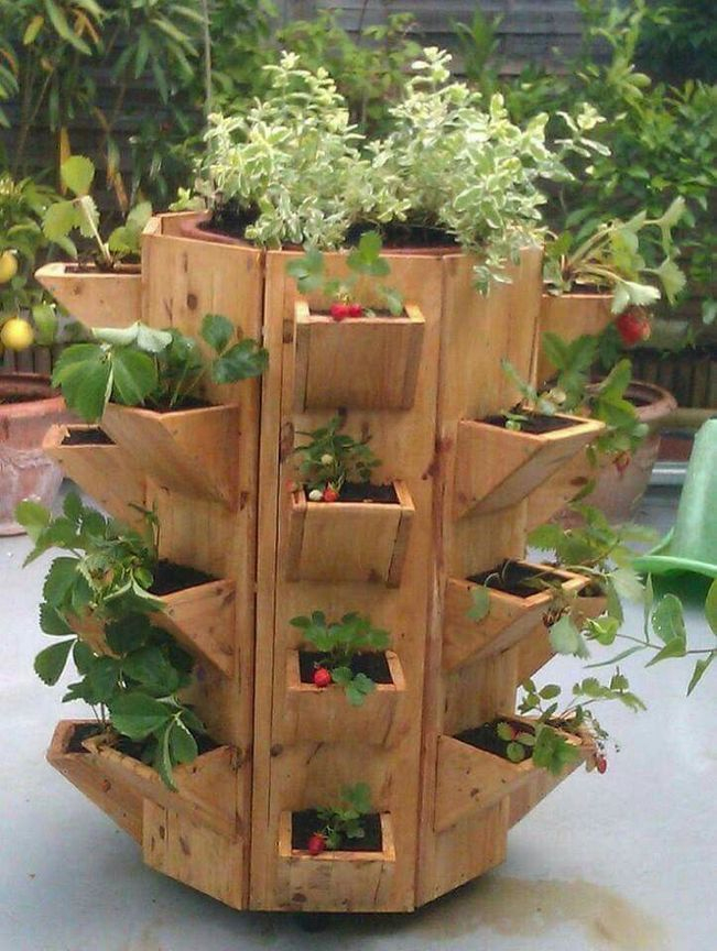 +35 Strawberry Pallet Planter Vertical What Is It 239 … encequiconcerne Jardin Vertical Pallet