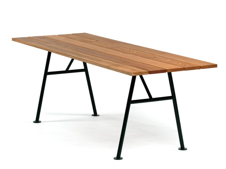 Alnön Table De Jardin By Nola Industrier Design Thomas … intérieur Table De Jardin Bois Pliante