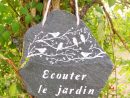 Ardoise Décorative-Décoration De Jardin- Pancarte, Panneau ... dedans Panneau Ardoise Ajouré