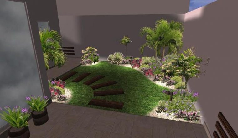 Arreglos, Adornos Y Decoraciones Para Jardines · Ideas … à Diseño De Jardines Pequeños En Casa