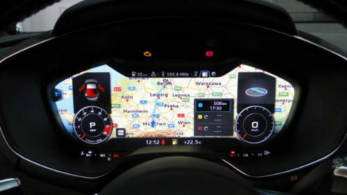 Audi Tt : Sans Doute L'Une Des Voitures Les Plus High Tech … concernant Voiture Télécommandée Avec Montre À Reconnaissance Vocale