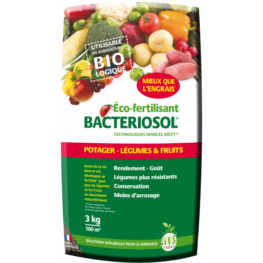 Bactériosol – Potager Légumes Et Fruits – 3Kg* concernant Bacteriosol Eco Fertilisant