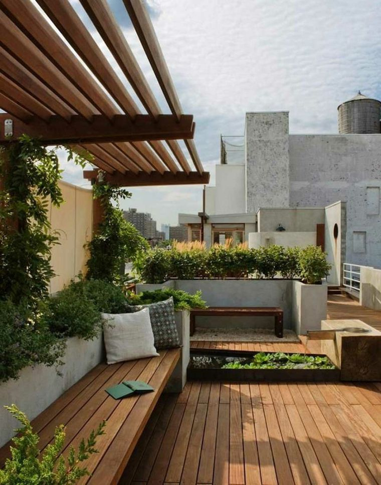 Balcones Y Azoteas – Toma Inspiración De Estos Estupendos … serapportantà Jardines En Azoteas