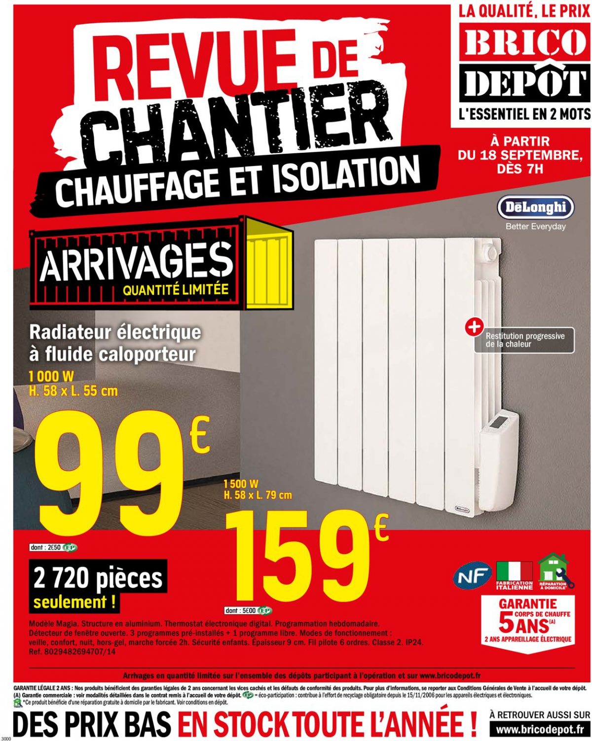 Brico Dépôt Catalogue Actuel 18.09 - 08.10.2020 ... intérieur Pub Brico Depot 2020