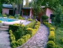 Camino Realizado Con Piedra Laja | Terraza Jardin ... destiné Caminos De Piedra En Jardines