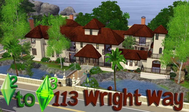 Casas Para Los Sims 3 Sin Expansiones dedans Los Sims 3 Patios Y Jardines