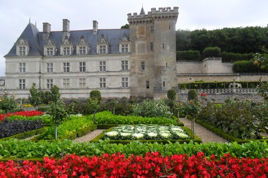Castillo De Villandry – Jardines De Cerca, Se Pueden Ver … intérieur Jardines Medievales