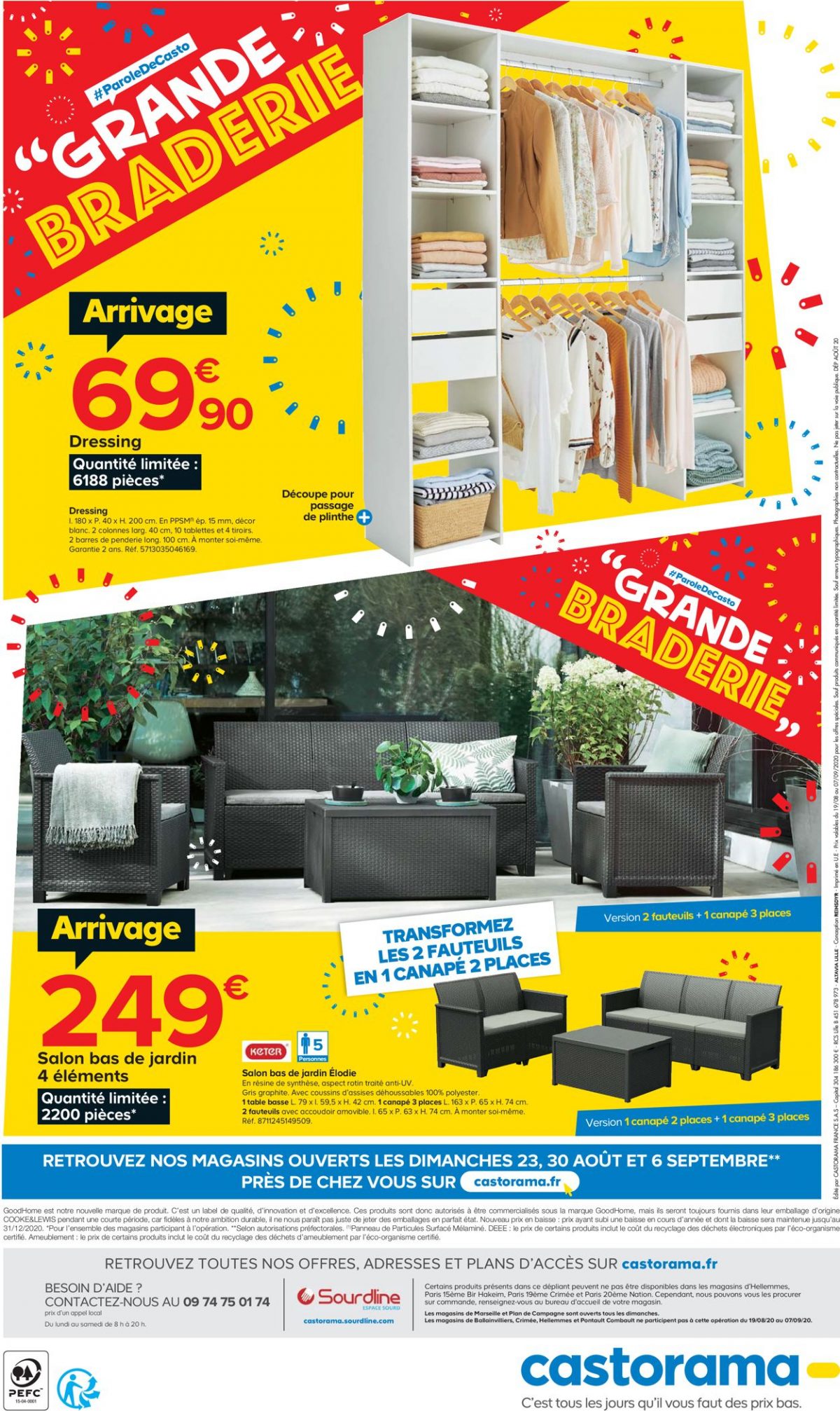 Castorama Catalogue Actuel 19.08 - 07.09.2020 [16 ... avec Pub Bricorama