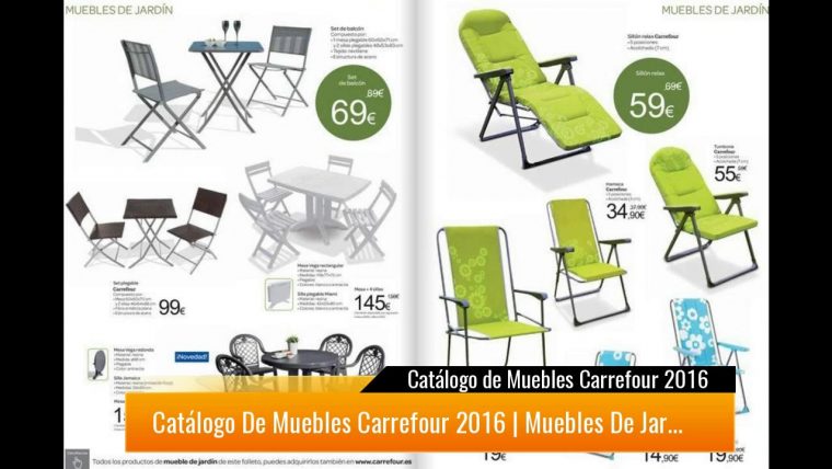 Catálogo De Muebles Carrefour 2019 – pour Muebles Terraza Y Jardin Carrefour