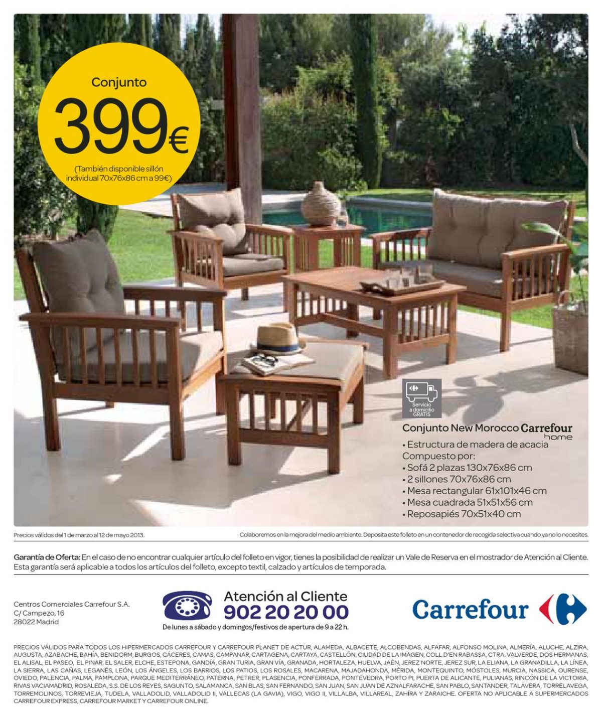 Catalogo-De-Muebles-De-Jardin-Carrefour By Milyuncatalogos ... avec Catalogo Carrefour Jardin