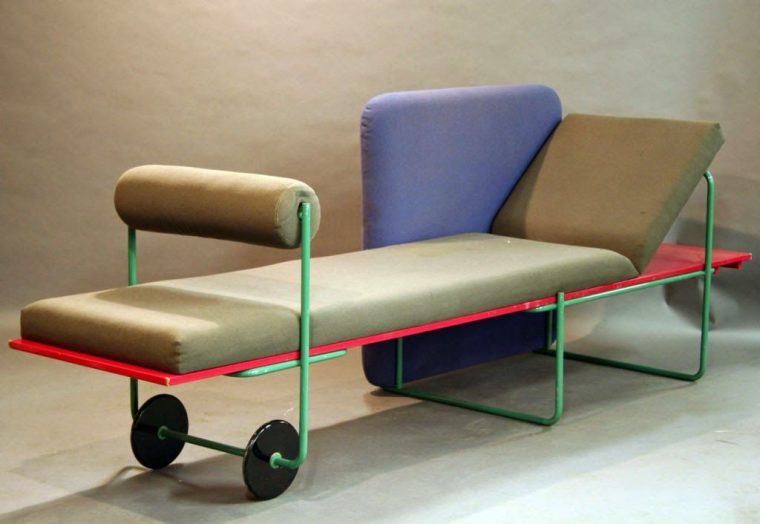 Century Chaise By Andrea Branzi. Memphis Milano Design … destiné Chaise Creador