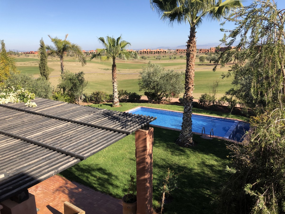 Charmante Villa Sur Le Golf Palm Ourika À Marrakech - Les ... dedans Les Jardins De Villa Maroc