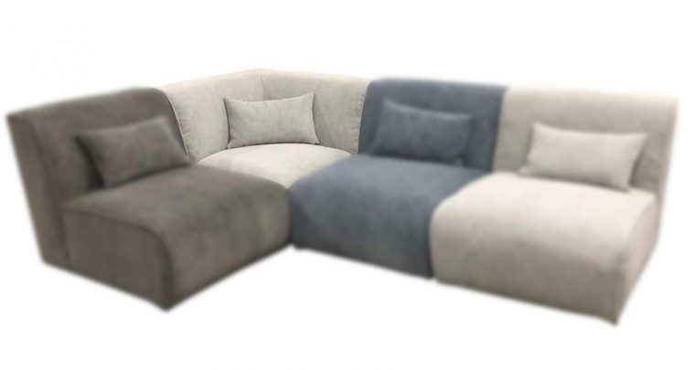 Chauffeuse D'Angle Pour Sofa D'Angle Modulable Quiberon … intérieur Chauffeuse Discount